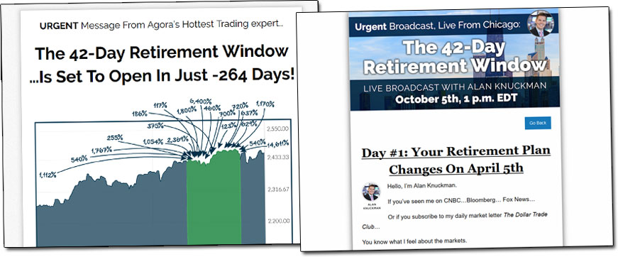 42-Day Retirement Window