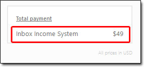 Inbox Income System Cost