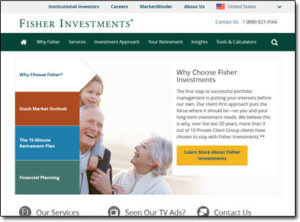 Ken Fisher Investments Website Screenshot